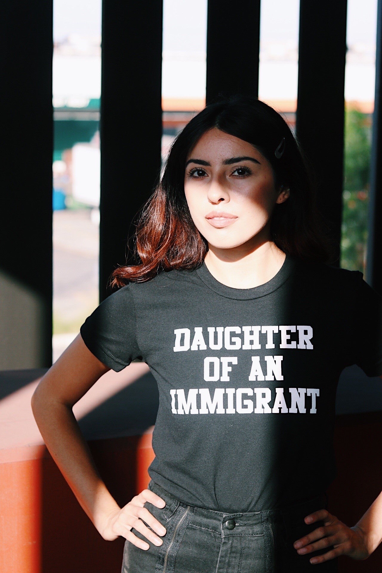 Unisex Classic Daughter of an Immigrant T-Shirt - Black